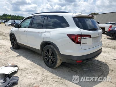 Drugie zdjęcie samochodu z przodu: 2021 HONDA PILOT BLACK VIN:5FNYF6H7XMB067654 - miniatura
