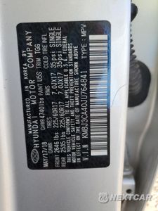 Zdjęcie 13 z 13 samochodu: 2018 HYUNDAI TUCSON SEL VIN:KM8J3CA40JU764841 - miniatura