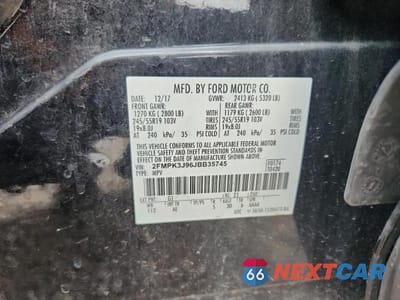 Zdjęcie 14 z 14 samochodu: 2018 FORD EDGE SEL VIN:2FMPK3J96JBB35745 - miniatura
