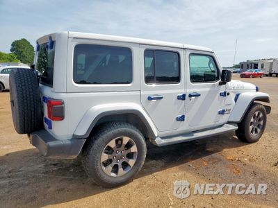 Trzecie zdjęcie samochodu z tyłu: 2018 JEEP WRANGLER UNLIMITED SAHARA VIN:1C4HJXEG0JW143611 - miniatura