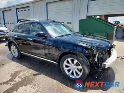 Czwarte zdjęcie samochodu z boku: 2007 INFINITI FX35 VIN:JNRAS08WX7X207858 - miniatura