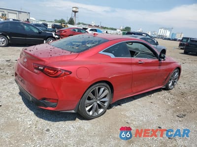 Trzecie zdjęcie samochodu z tyłu: 2021 INFINITI Q60 RED SPORT 400 VIN:JN1FV7LL4MM560342 - miniatura