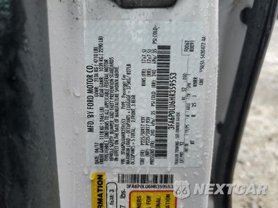 Zdjęcie 12 z 13 samochodu: 2017 FORD FUSION SE HYBRID VIN:3FA6P0LU6HR359553 - miniatura