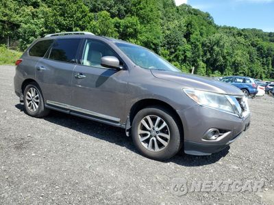 Czwarte zdjęcie samochodu z boku: 2014 NISSAN PATHFINDER S VIN:5N1AR2MM6EC608447 - miniatura