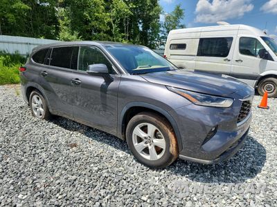 Czwarte zdjęcie samochodu z boku: 2021 TOYOTA HIGHLANDER L VIN:5TDZZRAH3MS061545 - miniatura