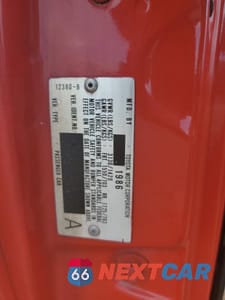 Zdjęcie 12 z 12 samochodu: 1986 TOYOTA COROLLA SPORT SR5 VIN:JT2AE86C9G0238745 - miniatura