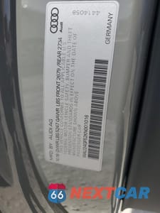 Zdjęcie 12 z 12 samochodu: 2019 AUDI S5 PRESTIGE VIN:WAU24GF52KN001016 - miniatura