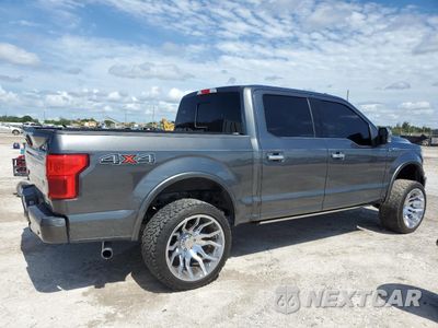 Trzecie zdjęcie samochodu z tyłu: 2019 FORD F150 SUPERCREW VIN:1FTEW1E40KFD44367 - miniatura