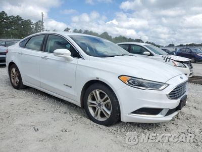 Czwarte zdjęcie samochodu z boku: 2018 FORD FUSION SE HYBRID VIN:3FA6P0LU8JR171994 - miniatura