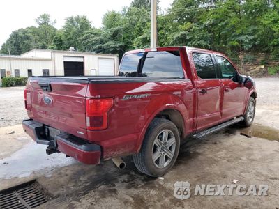 Trzecie zdjęcie samochodu z tyłu: 2019 FORD F150 SUPERCREW VIN:1FTEW1CP4KKD22179 - miniatura