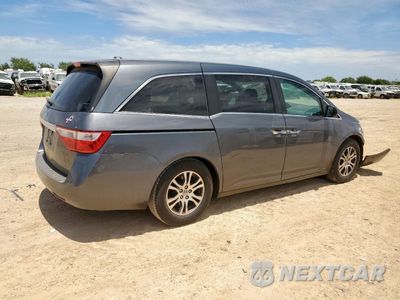 Trzecie zdjęcie samochodu z tyłu: 2013 HONDA ODYSSEY EXL VIN:5FNRL5H64DB002328 - miniatura