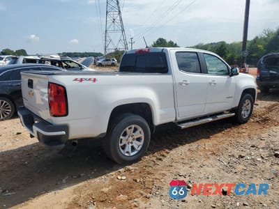Trzecie zdjęcie samochodu z tyłu: 2020 CHEVROLET COLORADO LT VIN:1GCGTCEN6L1220723 - miniatura