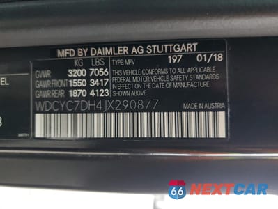 Zdjęcie 13 z 14 samochodu: 2018 MERCEDES-BENZ G 63 AMG VIN:WDCYC7DH4JX290877 - miniatura