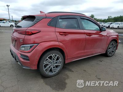 Trzecie zdjęcie samochodu z tyłu: 2022 HYUNDAI KONA N LINE VIN:KM8K3CA31NU793184 - miniatura
