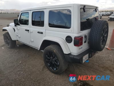Drugie zdjęcie samochodu z przodu: 2024 JEEP WRANGLER SAHARA 4XE VIN:1C4RJXP67RW270764 - miniatura