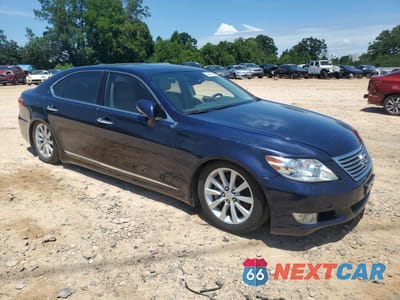 Czwarte zdjęcie samochodu z boku: 2010 LEXUS LS 460L VIN:JTHDL5EF4A5001237 - miniatura