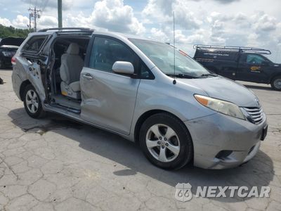 Czwarte zdjęcie samochodu z boku: 2014 TOYOTA SIENNA LE VIN:5TDKK3DC0ES501614 - miniatura