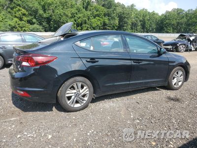 Trzecie zdjęcie samochodu z tyłu: 2019 HYUNDAI ELANTRA SEL VIN:KMHD84LF7KU812968 - miniatura