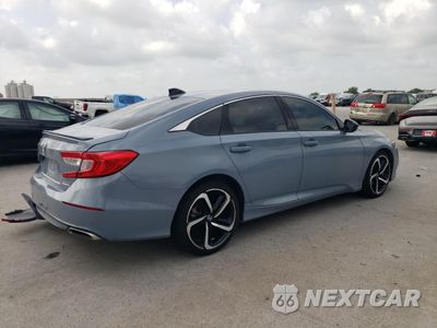 Trzecie zdjęcie samochodu z tyłu: 2022 HONDA ACCORD SPORT SE VIN:1HGCV1F43NA065331 - miniatura