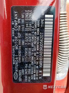 Zdjęcie 12 z 13 samochodu: 2024 HYUNDAI KONA SEL VIN:KM8HB3AB3RU056207 - miniatura
