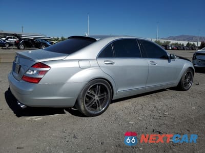 Trzecie zdjęcie samochodu z tyłu: 2007 MERCEDES-BENZ S 550 VIN:WDDNG71XX7A068385 - miniatura