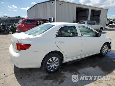 Trzecie zdjęcie samochodu z tyłu: 2009 TOYOTA COROLLA BASE VIN:JTDBL40E799093563 - miniatura