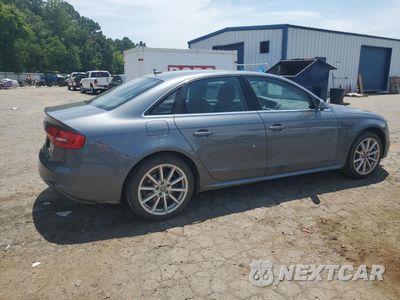 Trzecie zdjęcie samochodu z tyłu: 2016 AUDI A4 PREMIUM S-LINE VIN:WAUBFAFL6GN004756 - miniatura