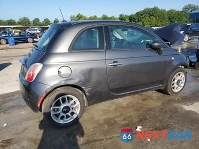 Trzecie zdjęcie samochodu z tyłu: 2015 FIAT 500 POP VIN:3C3CFFAR1FT689784 - miniatura