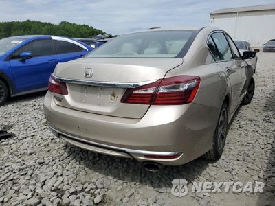 Trzecie zdjęcie samochodu z tyłu: 2016 HONDA ACCORD LX VIN:1HGCR2F30GA181638 - miniatura