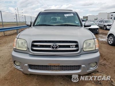 Piąte zdjęcie samochodu w środku: 2002 TOYOTA SEQUOIA LIMITED VIN:5TDZT38AX2S121356 - miniatura