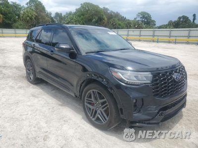 Czwarte zdjęcie samochodu z boku: 2025 FORD EXPLORER ST VIN:1FMWK8GC3SGA43336 - miniatura