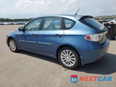 Drugie zdjęcie samochodu z przodu: 2008 SUBARU IMPREZA 2.5I VIN:JF1GH61698H827706 - miniatura