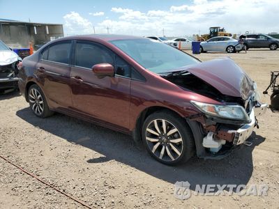 Czwarte zdjęcie samochodu z boku: 2014 HONDA CIVIC EXL VIN:19XFB2F90EE043824 - miniatura