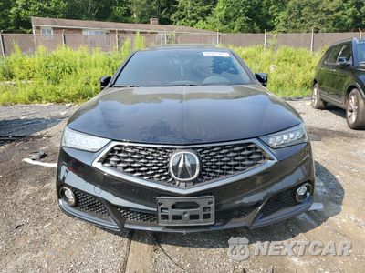 Piąte zdjęcie samochodu w środku: 2018 ACURA TLX TECH+A VIN:19UUB2F61JA009497 - miniatura