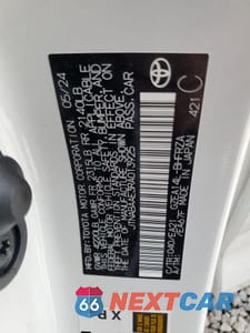 Zdjęcie 12 z 13 samochodu: 2024 TOYOTA GR COROLLA CORE VIN:JTNABAAE3RA013925 - miniatura