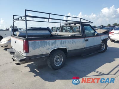 Trzecie zdjęcie samochodu z tyłu: 1992 GMC SIERRA C1500 VIN:1GTDC14H5NE501443 - miniatura