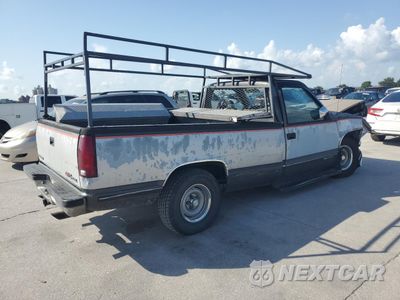 Trzecie zdjęcie samochodu z tyłu: 1992 GMC SIERRA C1500 VIN:1GTDC14H5NE501443 - miniatura