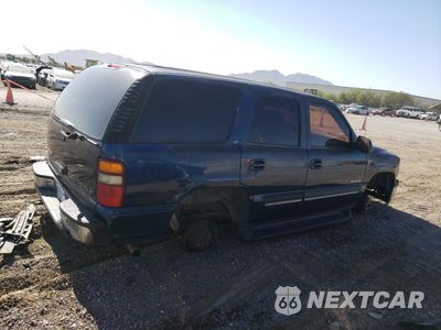 Trzecie zdjęcie samochodu z tyłu: 2001 CHEVROLET TAHOE C1500 VIN:1GNEC13T01R199886 - miniatura