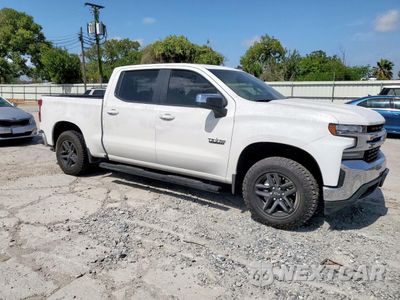 Czwarte zdjęcie samochodu z boku: 2020 CHEVROLET SILVERADO C1500 LT VIN:3GCPWCED1LG332085 - miniatura