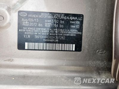 Zdjęcie 12 z 12 samochodu: 2013 HYUNDAI ELANTRA GLS VIN:5NPDH4AE6DH397282 - miniatura