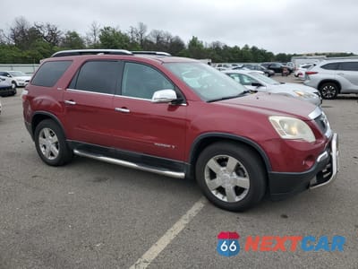 Czwarte zdjęcie samochodu z boku: 2008 GMC ACADIA SLT-2 VIN:1GKEV33748J303486 - miniatura