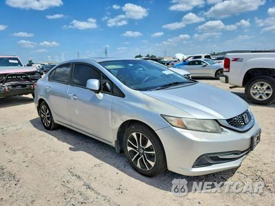Czwarte zdjęcie samochodu z boku: 2013 HONDA CIVIC EX VIN:19XFB2F8XDE227190 - miniatura