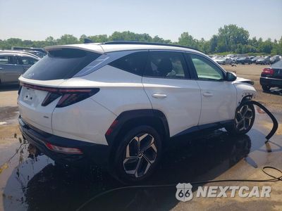 Trzecie zdjęcie samochodu z tyłu: 2022 HYUNDAI TUCSON SEL VIN:5NMJFCAE8NH051283 - miniatura
