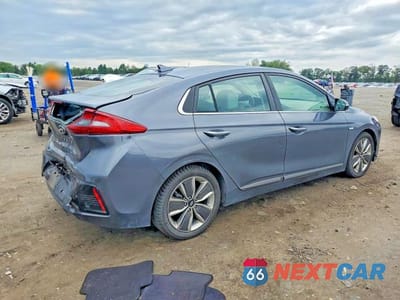 Trzecie zdjęcie samochodu z tyłu: 2018 HYUNDAI IONIQ LIMITED VIN:KMHC05LC5JU081812 - miniatura