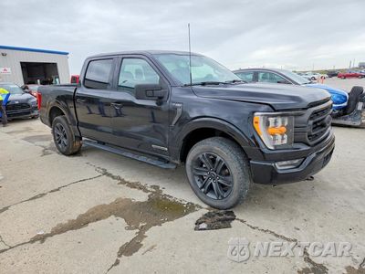 Czwarte zdjęcie samochodu z boku: 2023 FORD F150 SUPERCREW VIN:1FTFW1ED9PFD07409 - miniatura