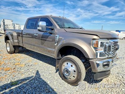 Czwarte zdjęcie samochodu z boku: 2022 FORD F450 SUPER DUTY VIN:1FT8W4DT9NEF83708 - miniatura