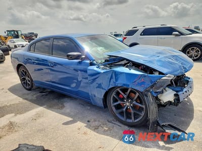 Czwarte zdjęcie samochodu z boku: 2021 DODGE CHARGER SXT VIN:2C3CDXBG6MH659954 - miniatura