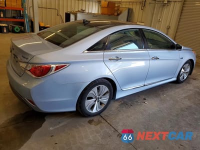 Trzecie zdjęcie samochodu z tyłu: 2014 HYUNDAI SONATA HYBRID VIN:KMHEC4A47EA111664 - miniatura