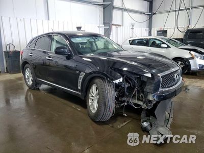 Czwarte zdjęcie samochodu z boku: 2017 INFINITI QX70 BASE VIN:JN8CS1MW2HM414188 - miniatura