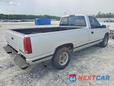 Trzecie zdjęcie samochodu z tyłu: 1997 GMC SIERRA C1500 VIN:1GTEC14M7VZ512017 - miniatura